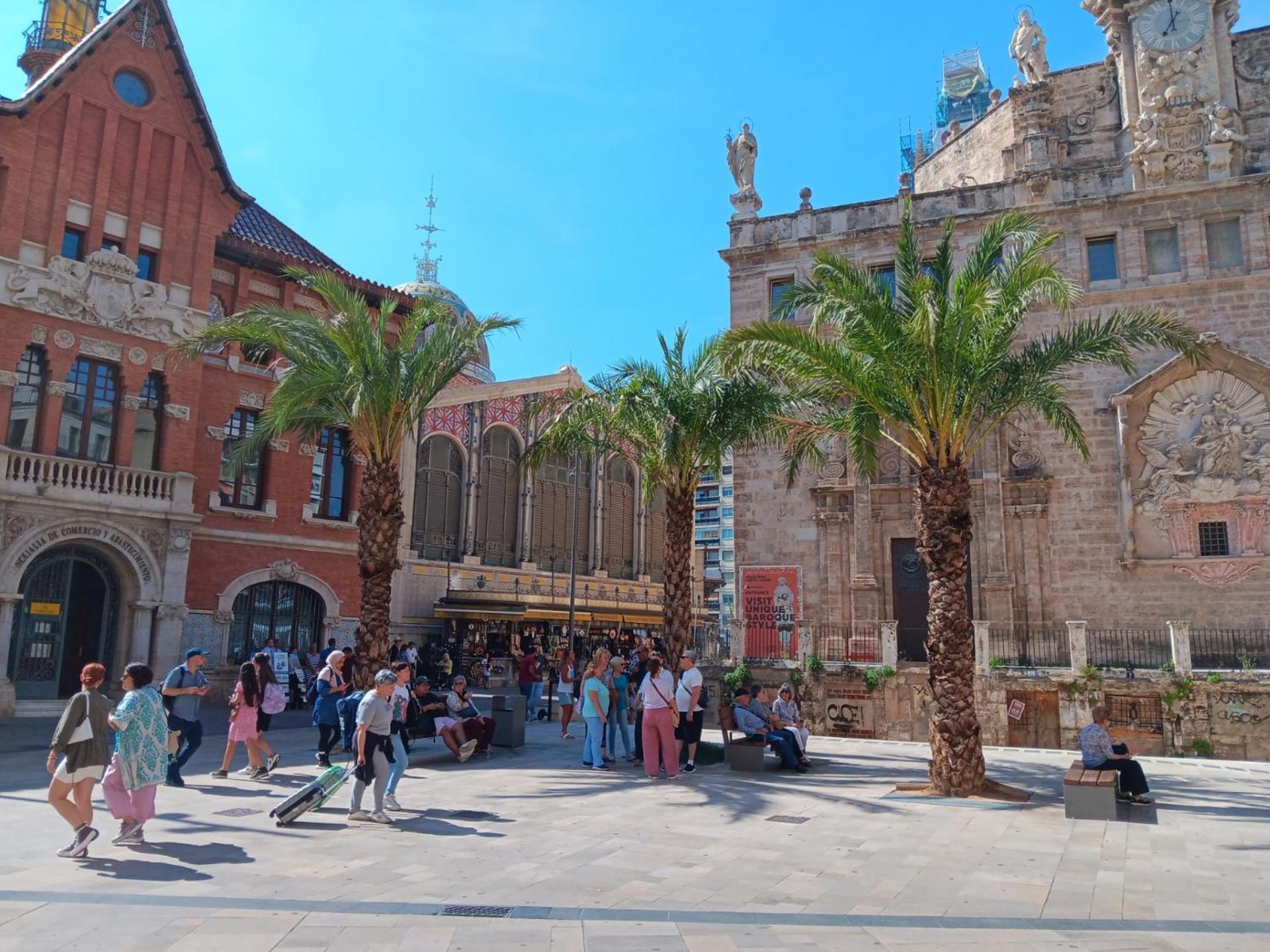 Apartamento Familiar Centro Historico Plaza Ayuntamiento "Ciutat Vella" Valencia Bagian luar foto